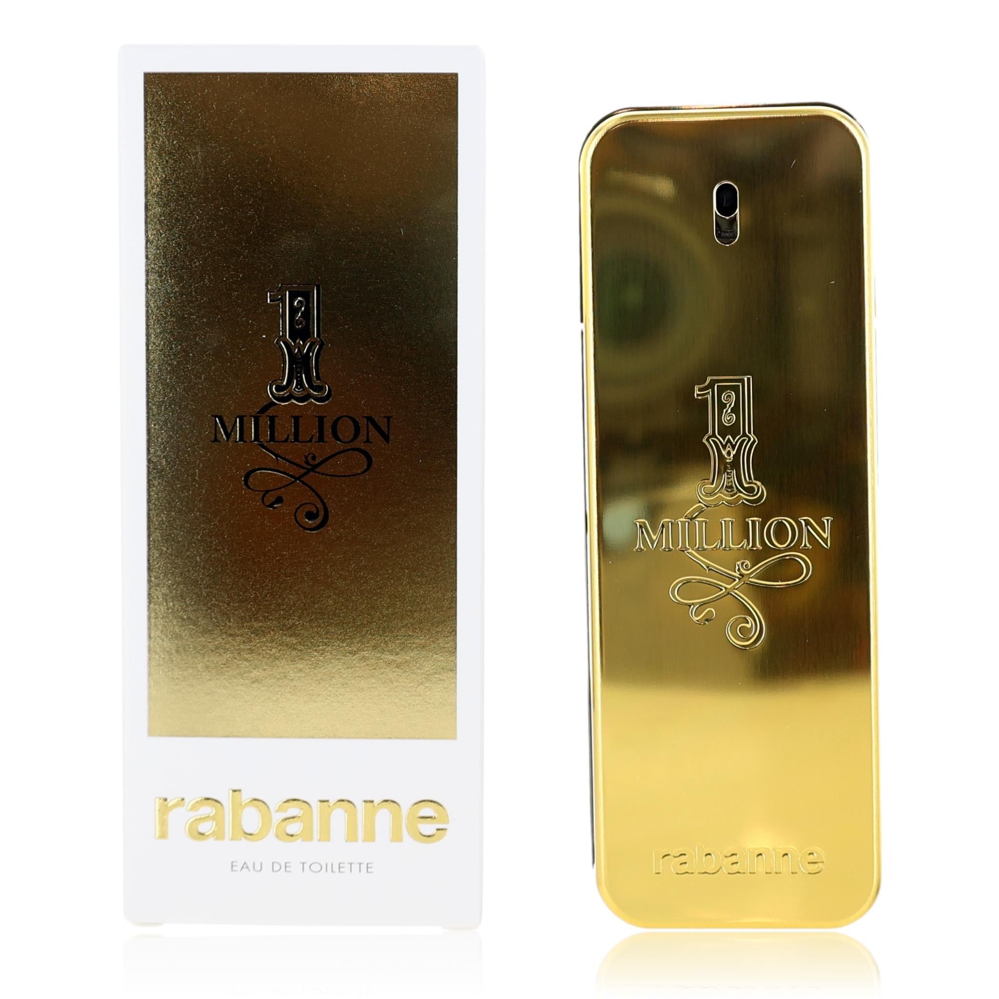 1 Million by Paco Rabanne, 3.4 oz EDT Spray for Men